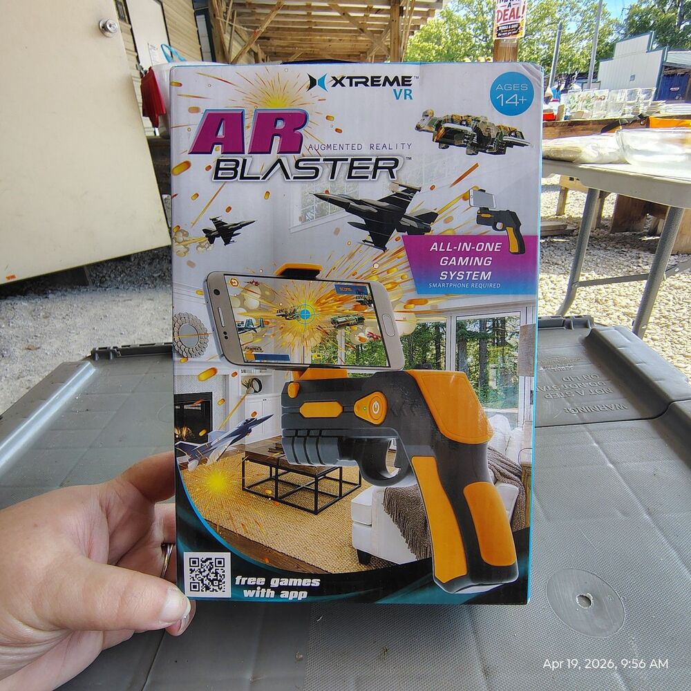 Xtreme VR AR Blaster Augmented Reality Game Gun Smartphone App Toy Bluetooth